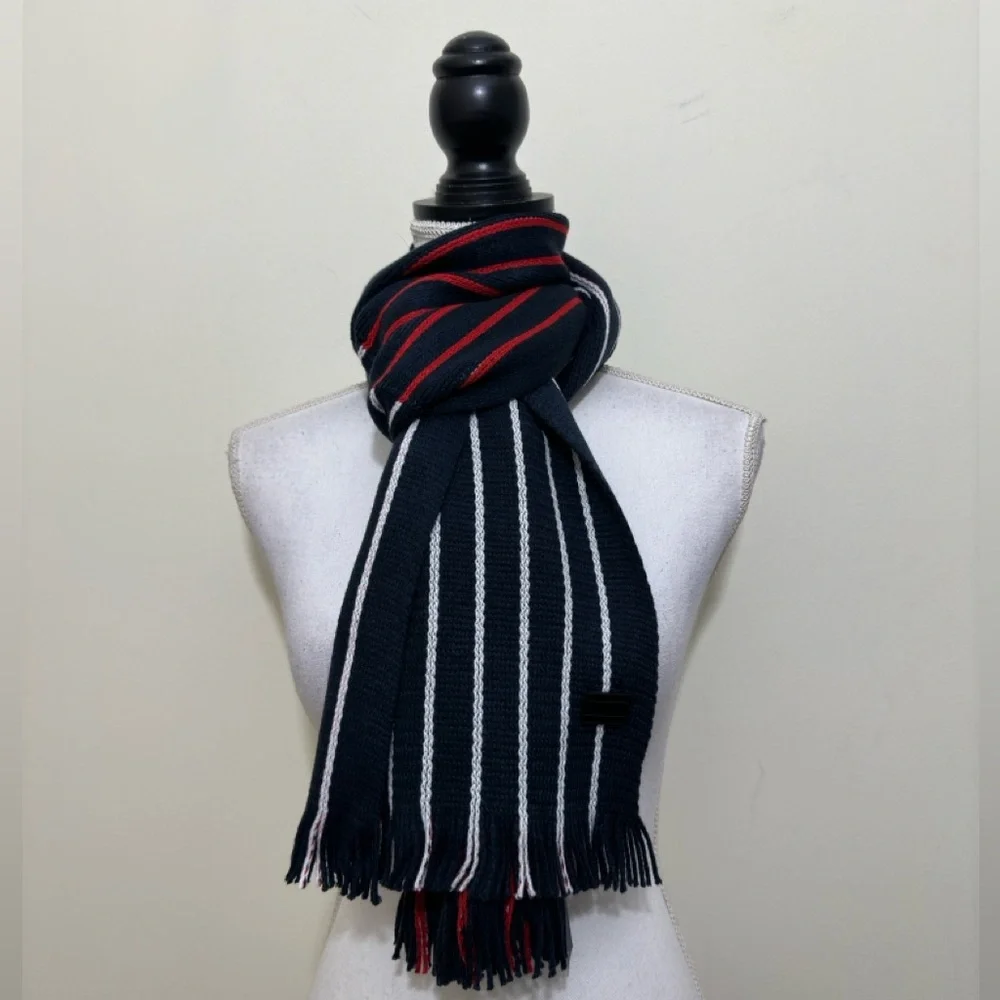 NWT Tommy Hillfiger || stripped men’s scarf